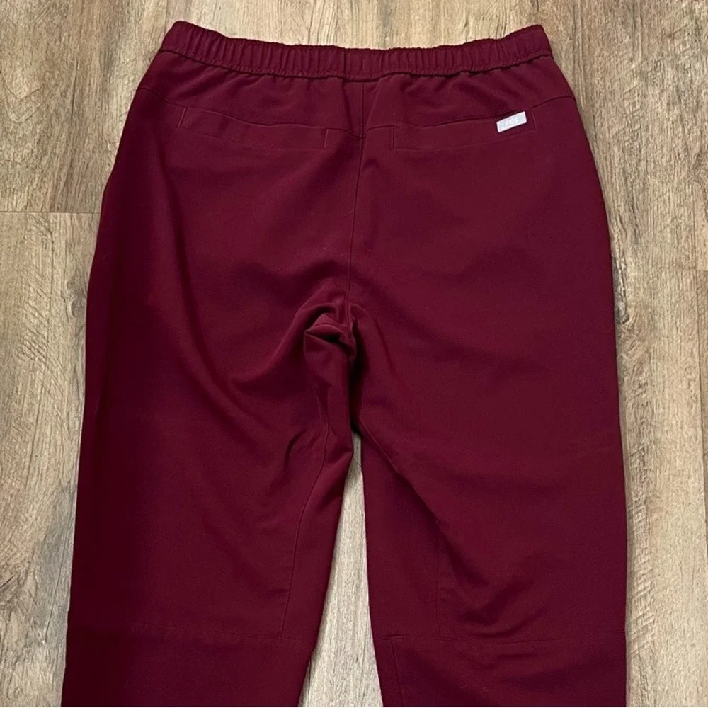 Men's Tansen Jogger‎ Scrub PantIn Burgundy